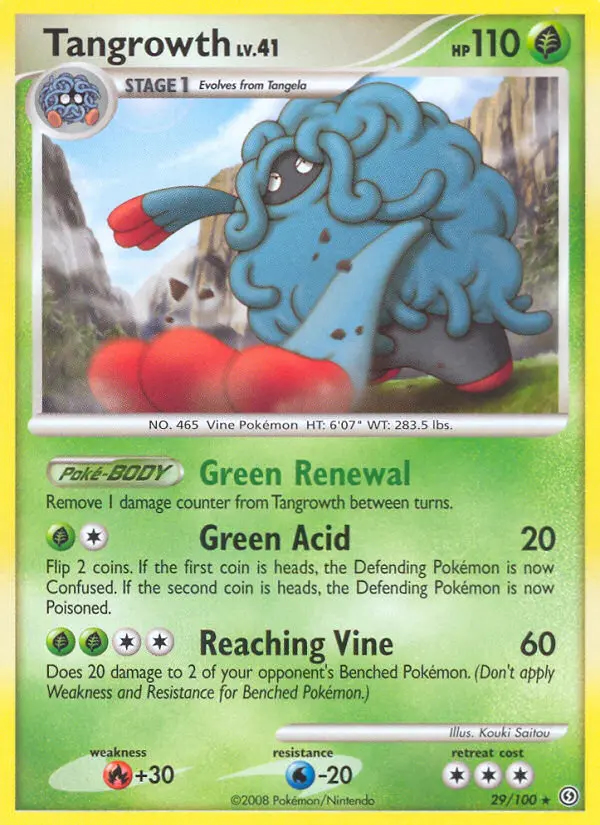 Image of the card Tangrowth