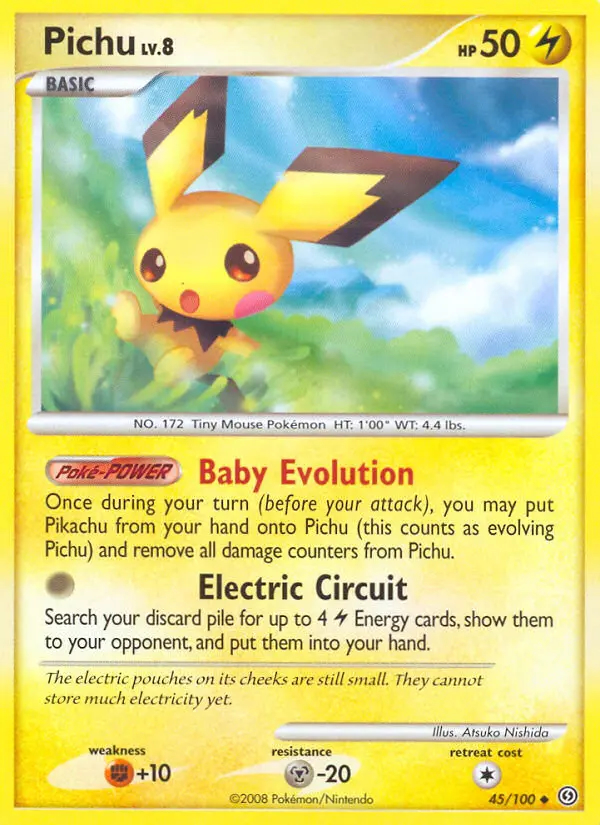 Image of the card Pichu