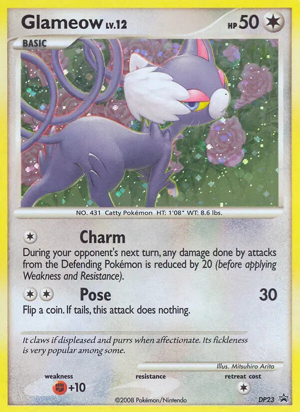 Image of the card Glameow