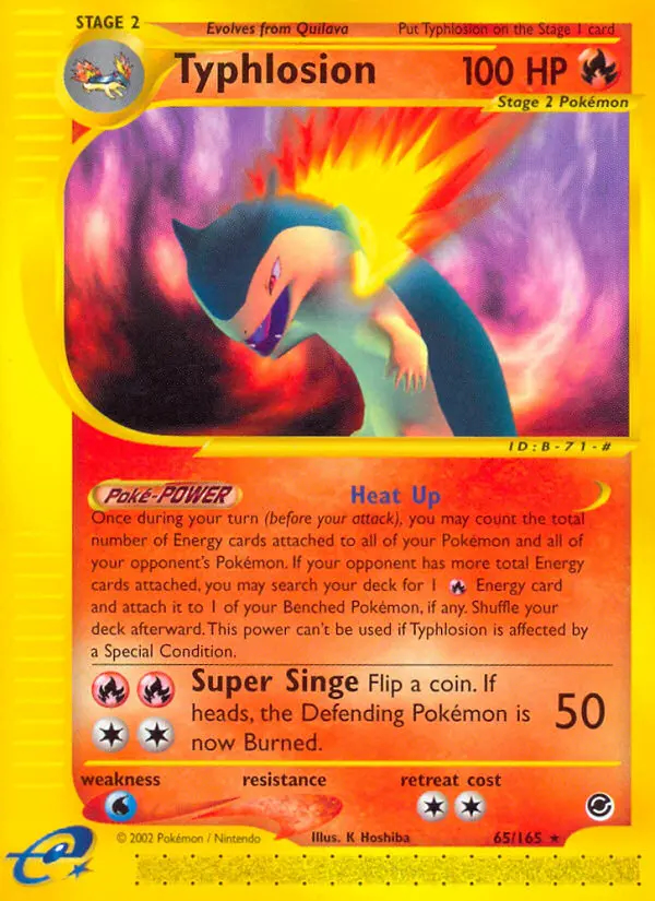 Image of the card Typhlosion