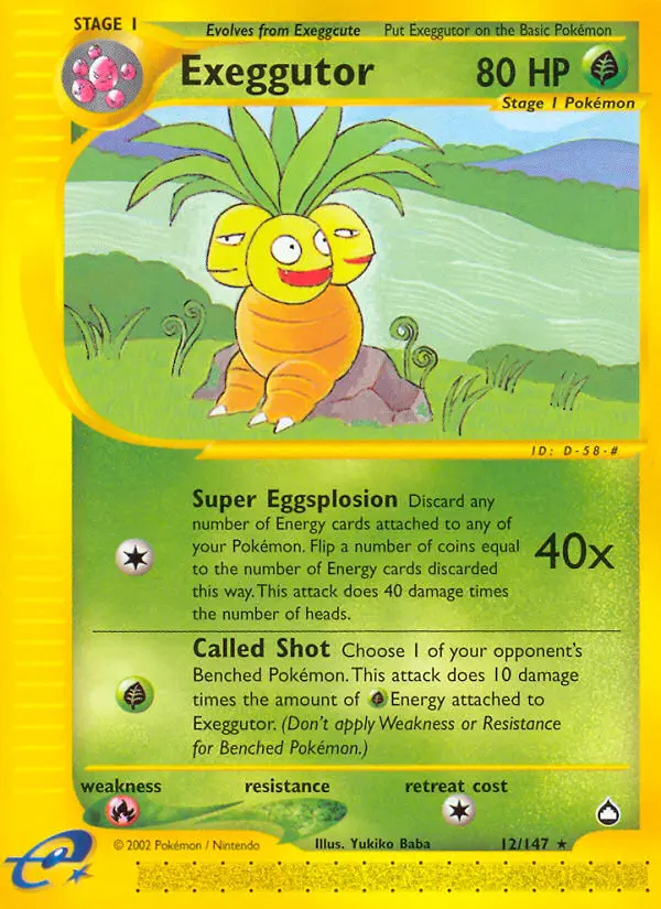 Image of the card Exeggutor