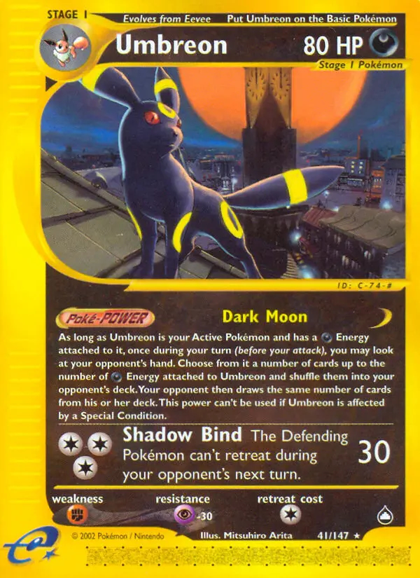 Image of the card Umbreon