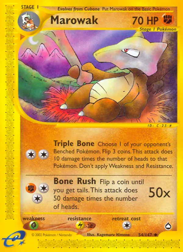 Image of the card Marowak