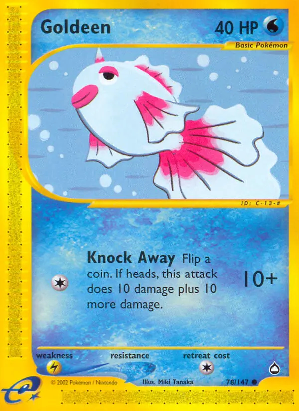 Image of the card Goldeen