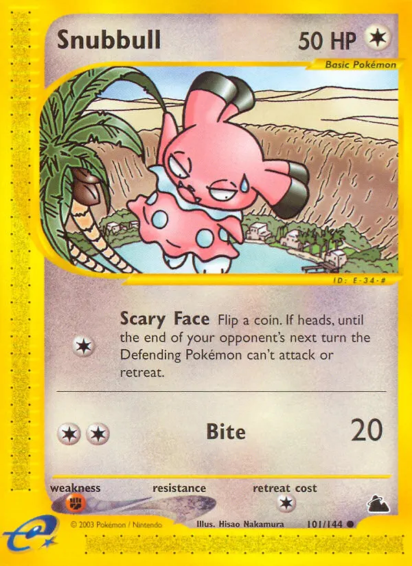 Image of the card Snubbull