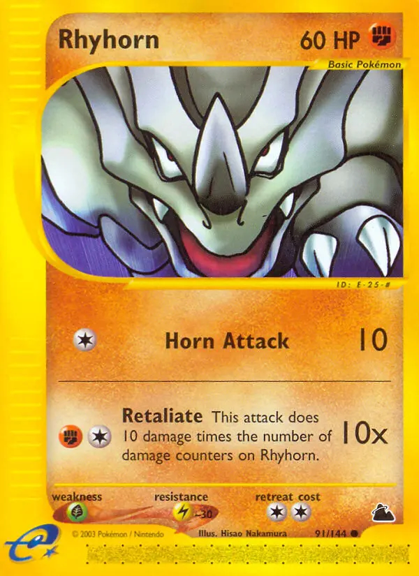 Image of the card Rhyhorn