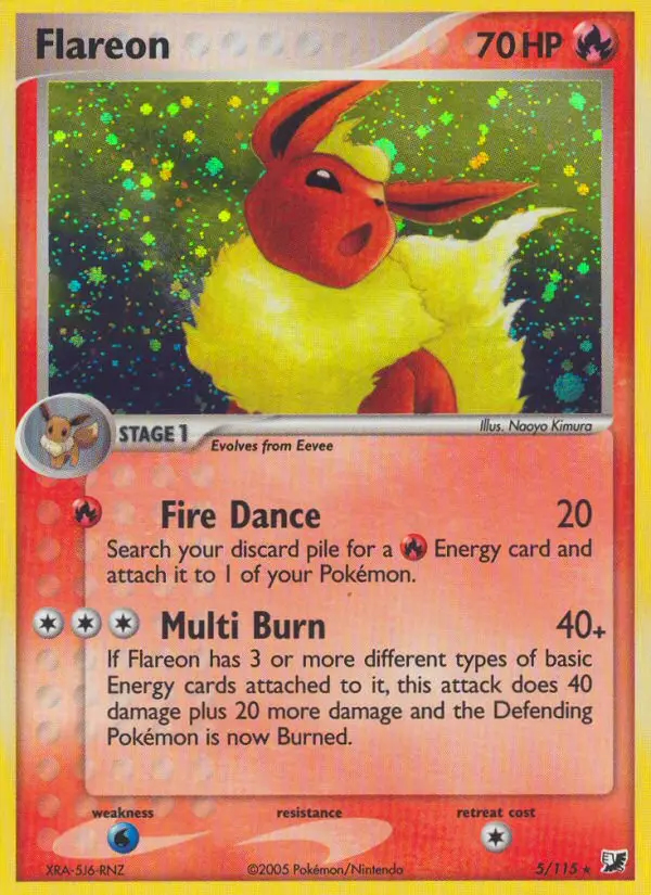 Image of the card Flareon