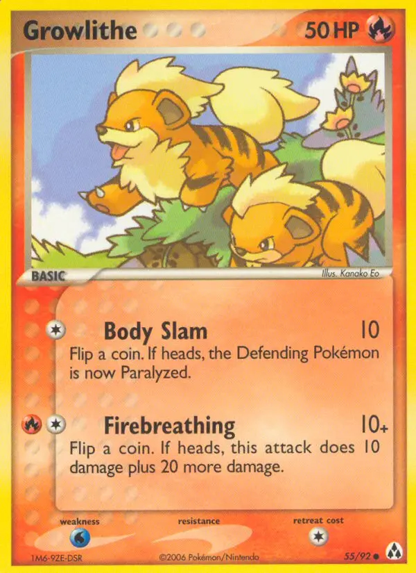 Image of the card Growlithe