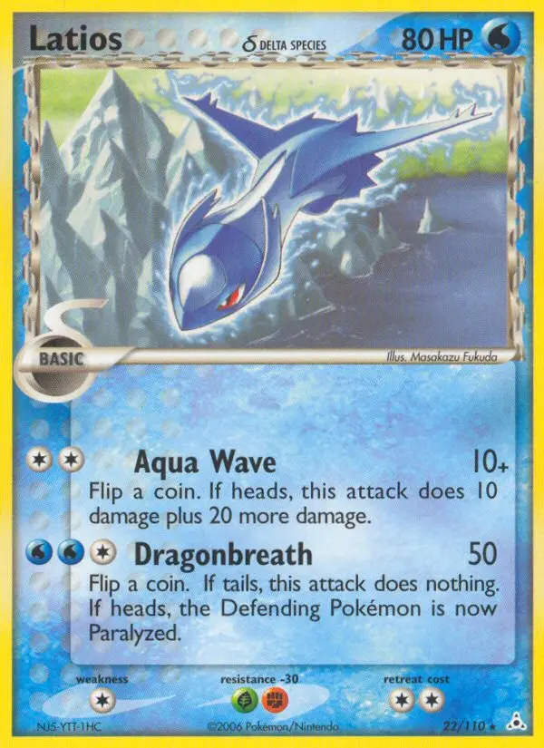 Image of the card Latios δ