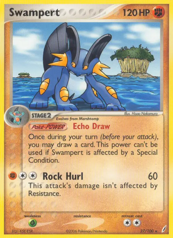 Image of the card Swampert