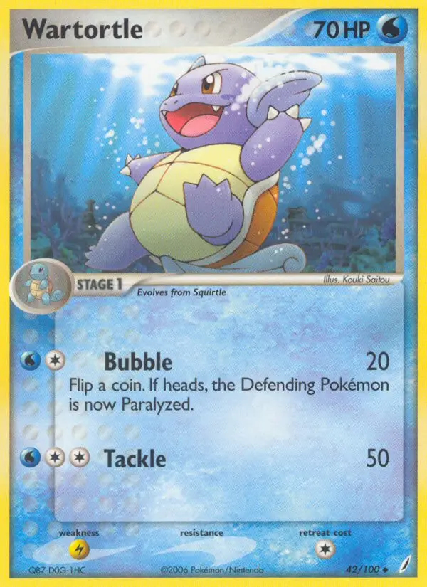 Image of the card Wartortle