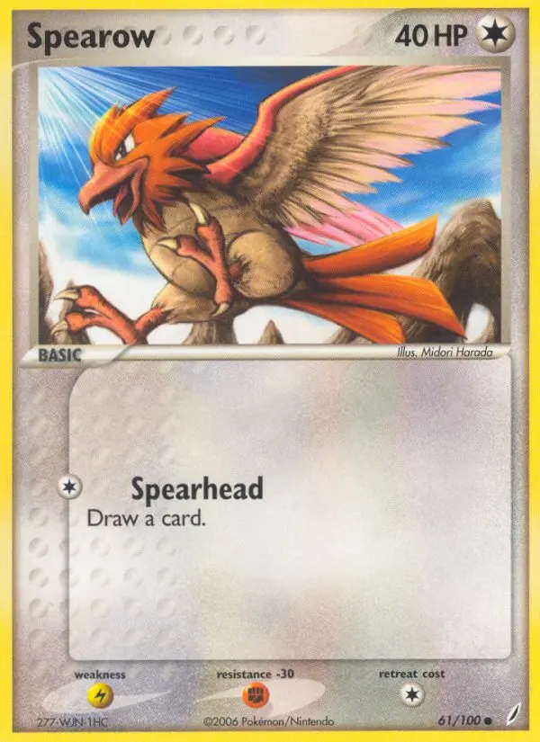 Image of the card Spearow