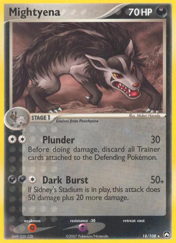 Image of the card Mightyena