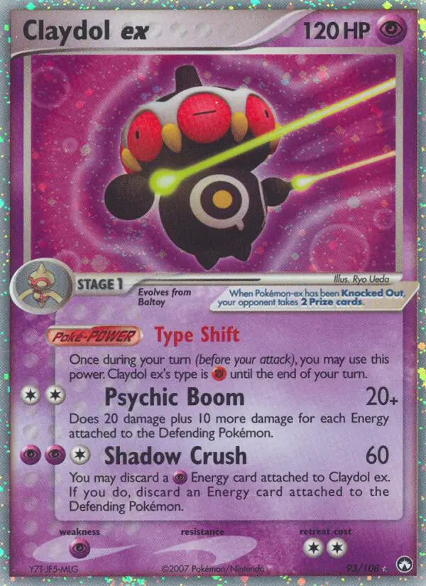 Image of the card Claydol ex