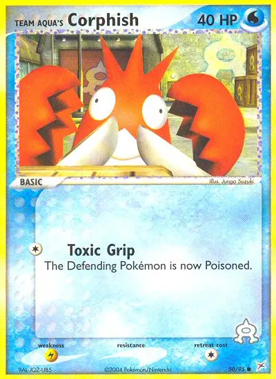 Image of the card Team Aqua's Corphish
