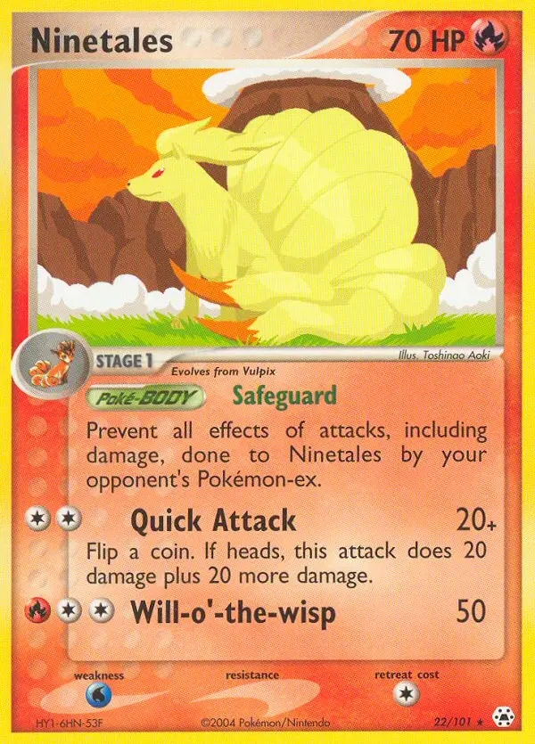 Image of the card Ninetales