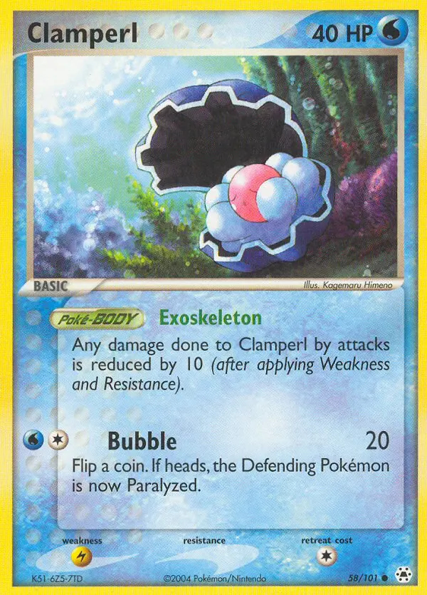 Image of the card Clamperl