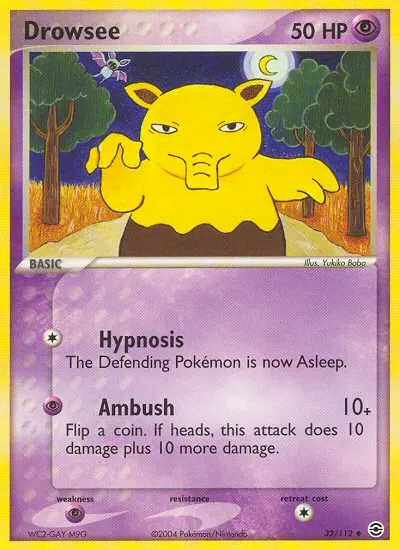 Image of the card Drowzee