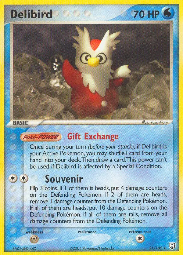 Image of the card Delibird