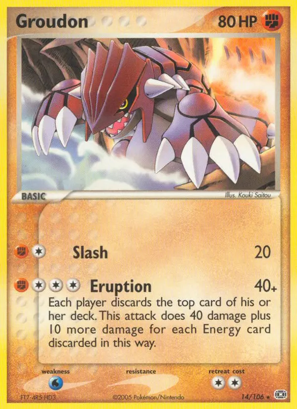 Image of the card Groudon