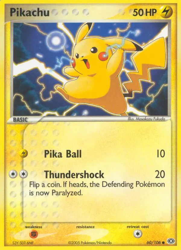 Image of the card Pikachu
