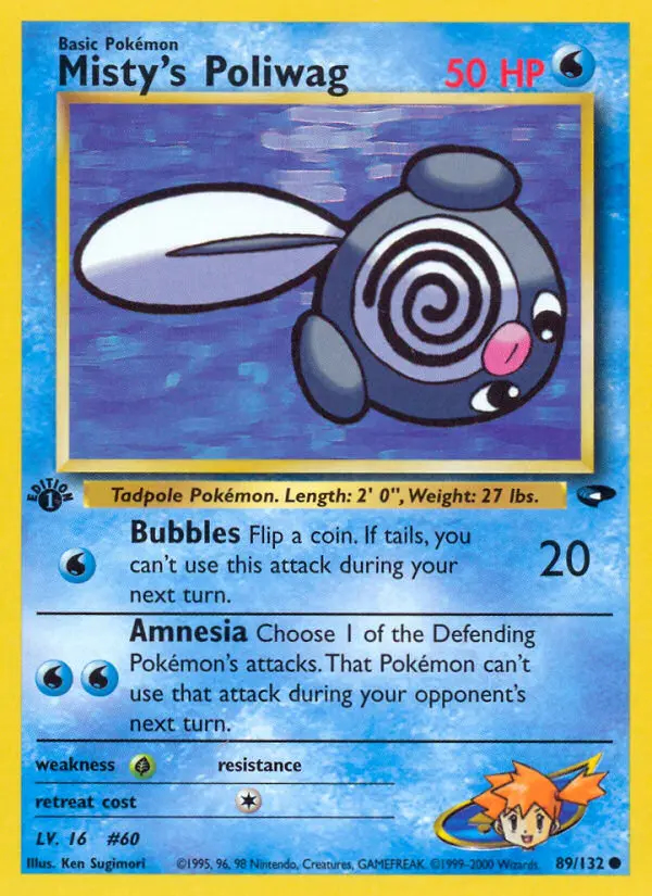 Image of the card Misty's Poliwag