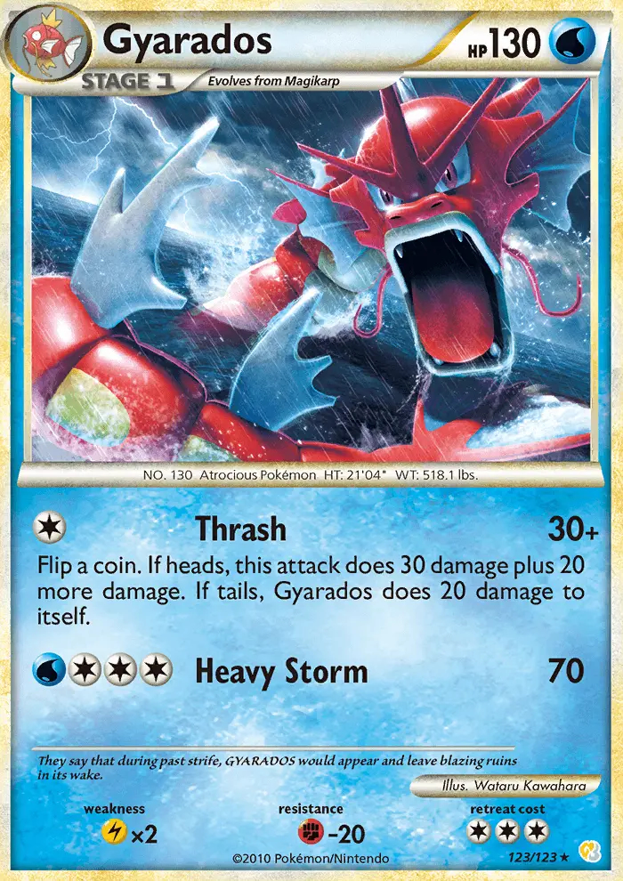 Image of the card Gyarados