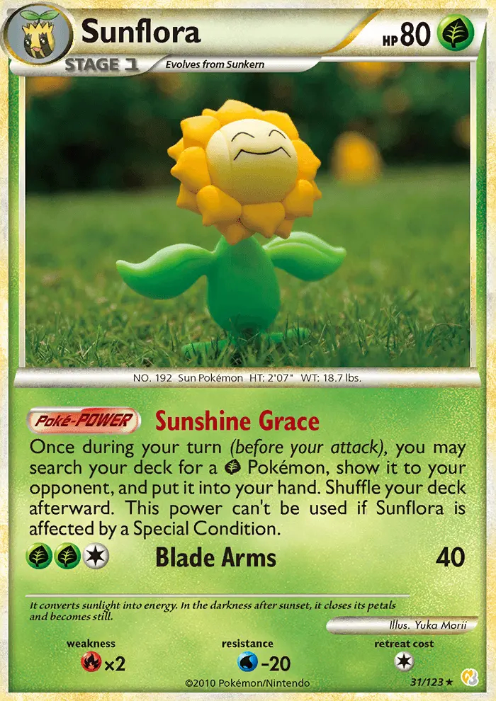 Image of the card Sunflora