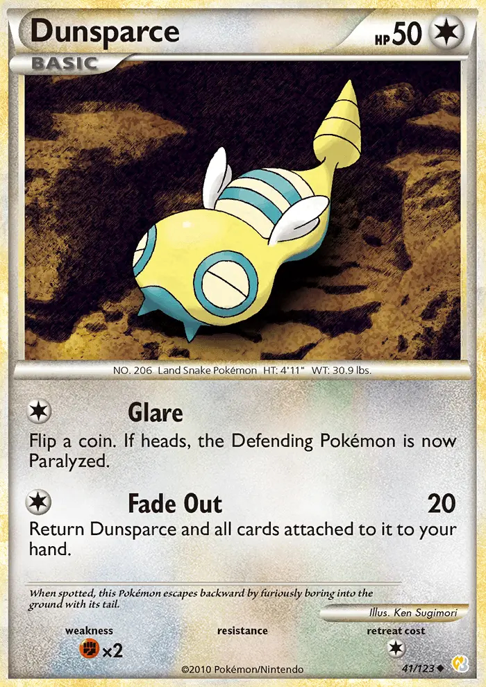 Image of the card Dunsparce