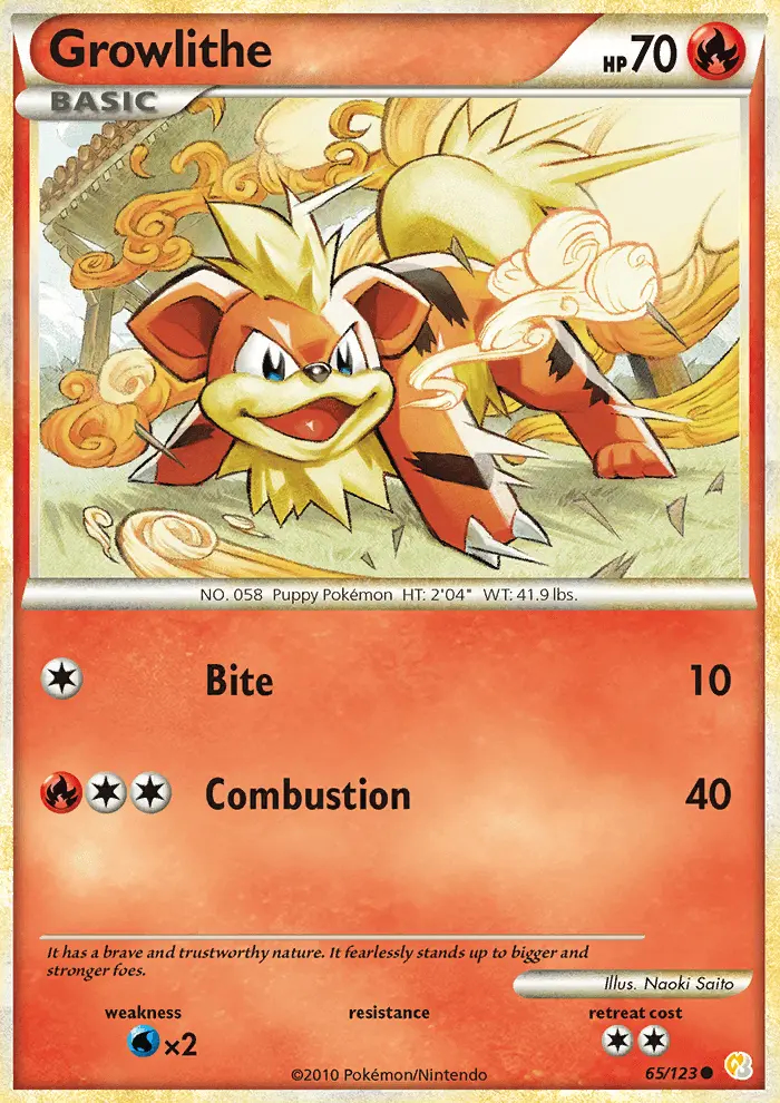 Image of the card Growlithe