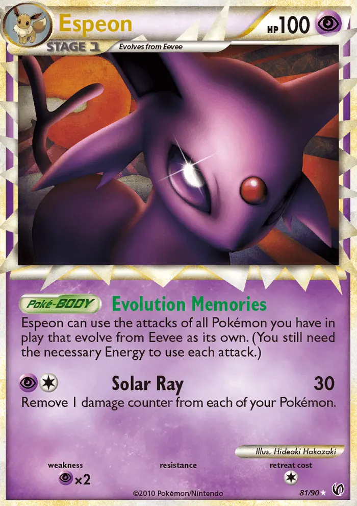 Image of the card Espeon