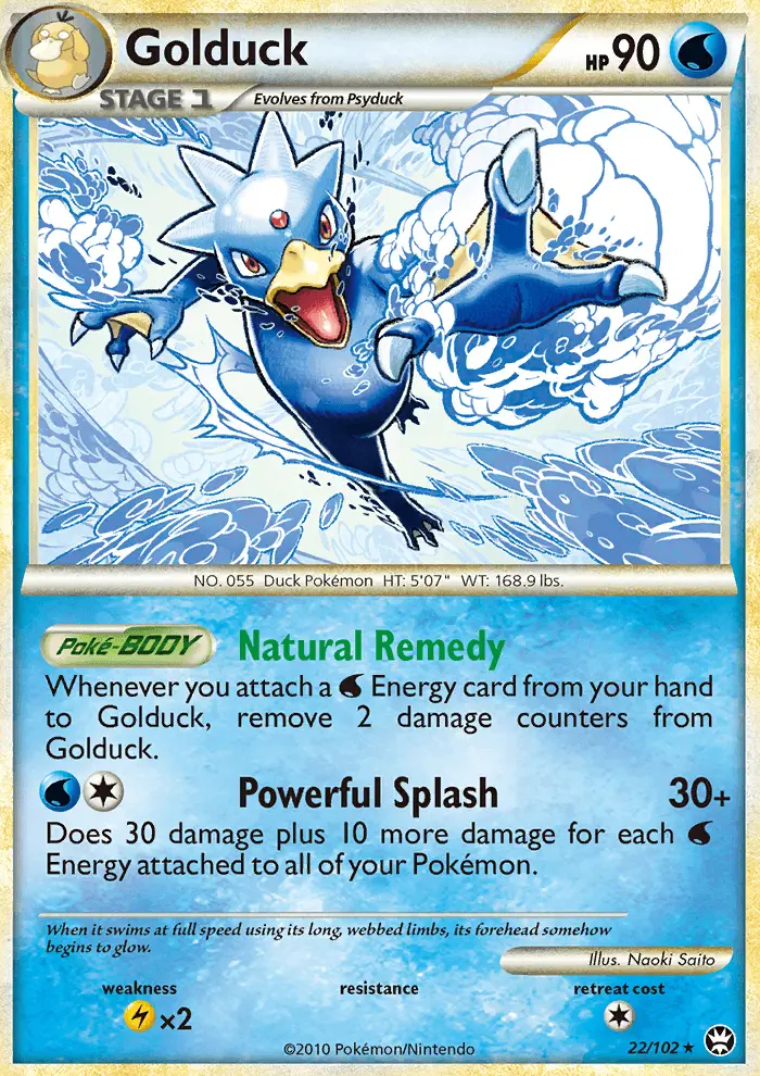 Image of the card Golduck