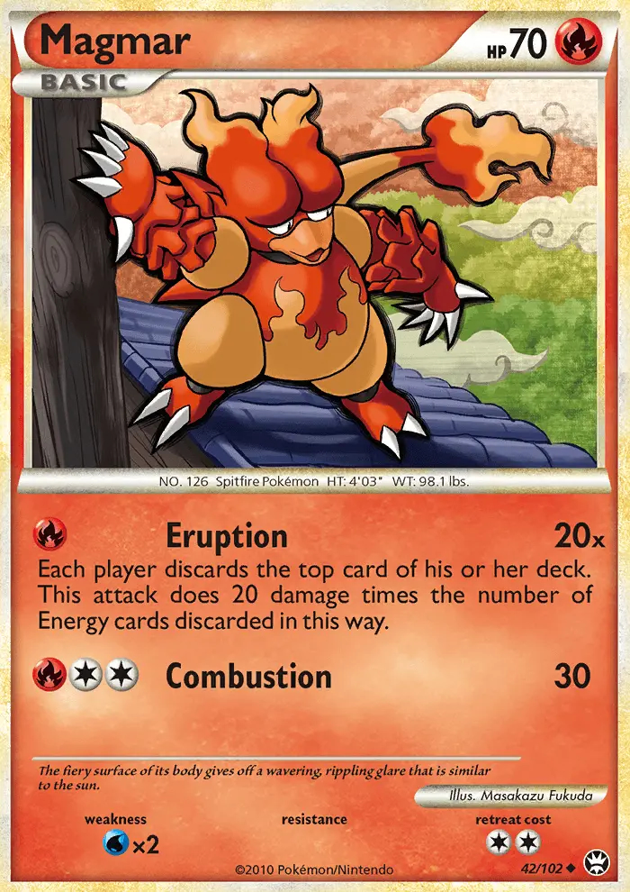 Image of the card Magmar