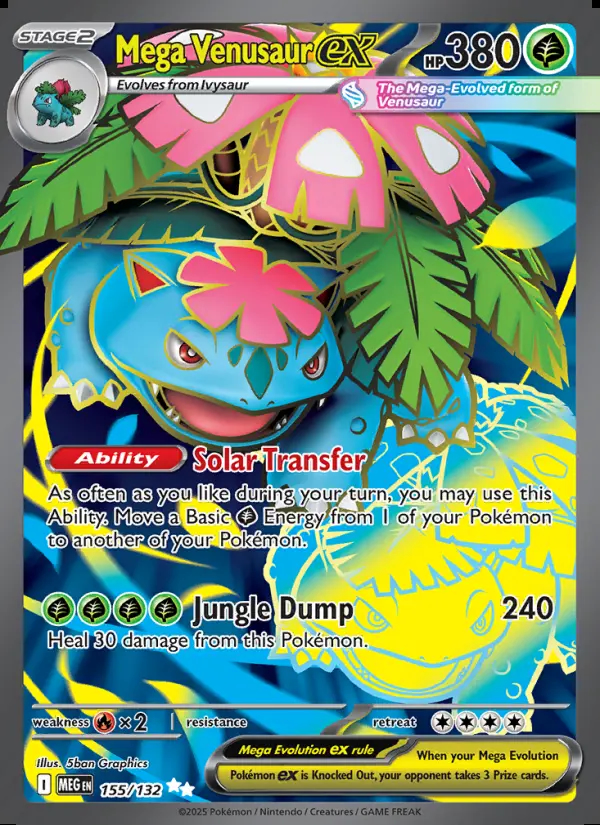 Image of the card Mega Venusaur ex