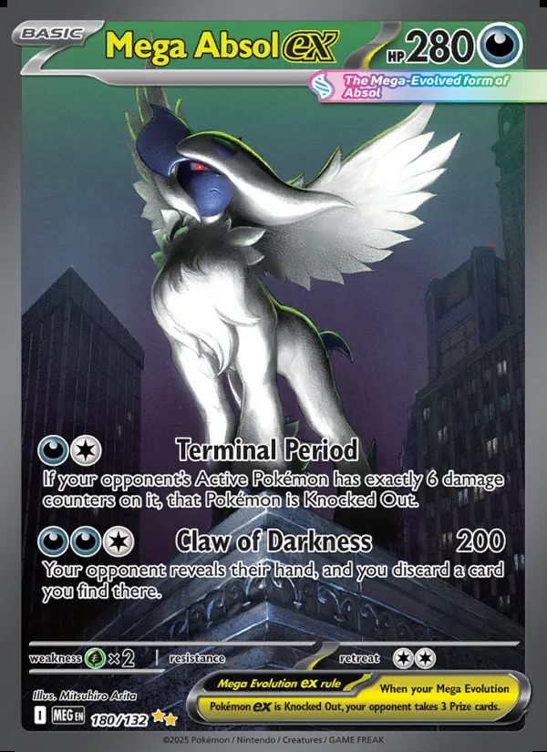 Image of the card Mega Absol ex