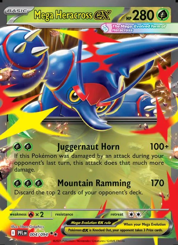 Image of the card Mega Heracross ex