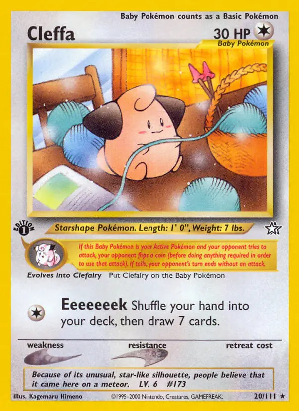 Image of the card Cleffa