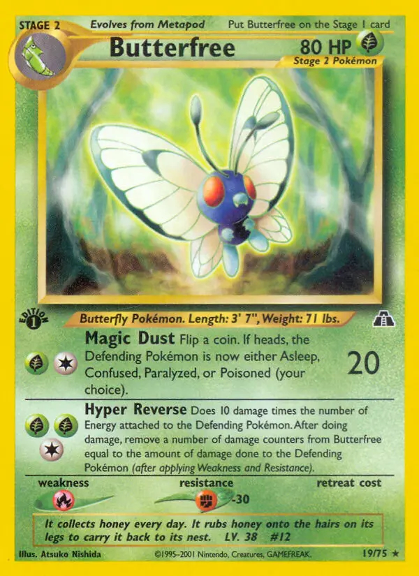 Image of the card Butterfree