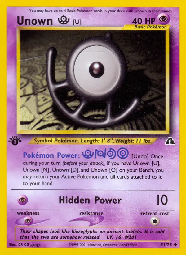 Image of the card Unown [U]