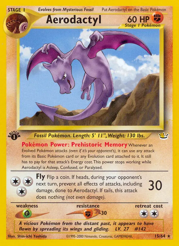 Image of the card Aerodactyl