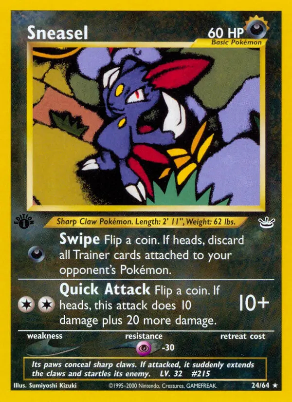 Image of the card Sneasel