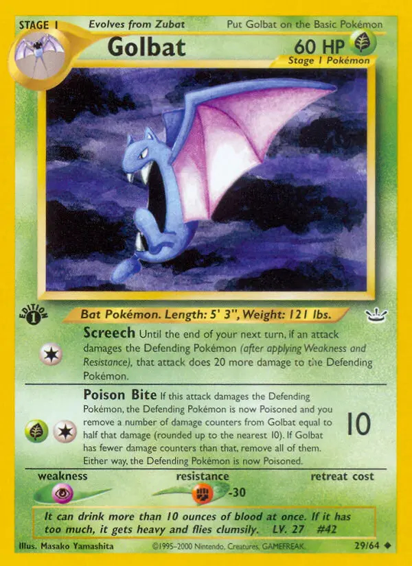 Image of the card Golbat