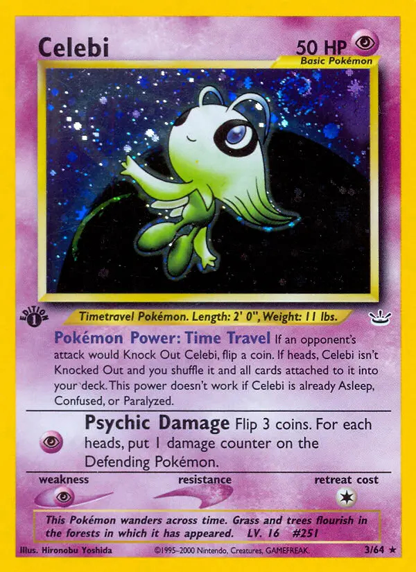 Image of the card Celebi