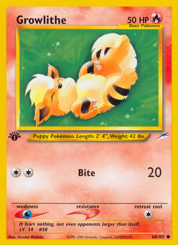 Image of the card Growlithe