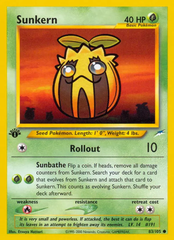 Image of the card Sunkern