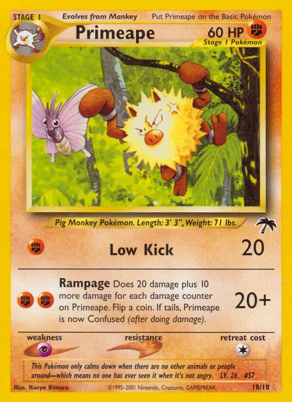 Image of the card Primeape