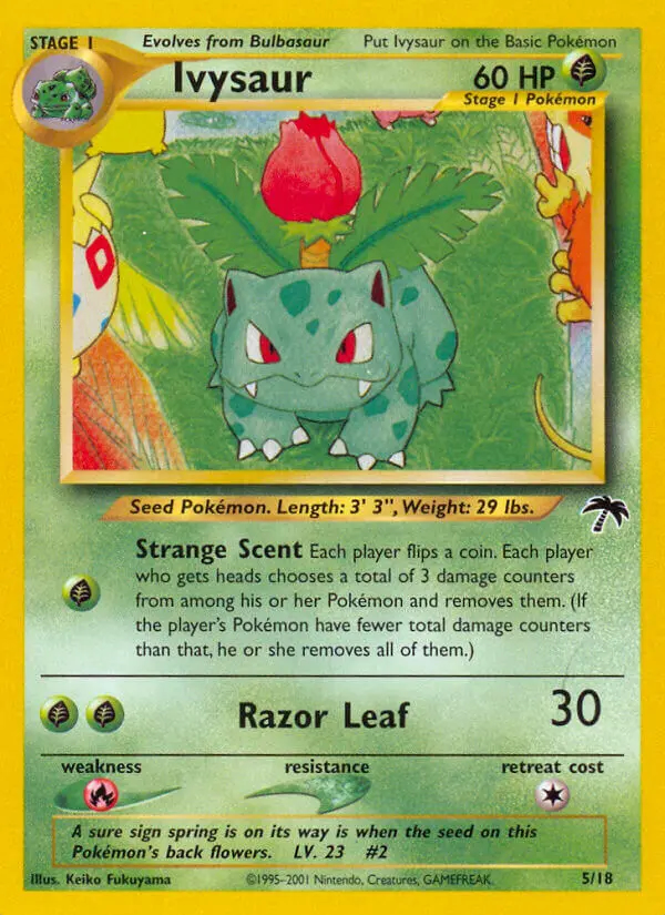 Image of the card Ivysaur