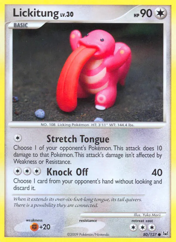 Image of the card Lickitung