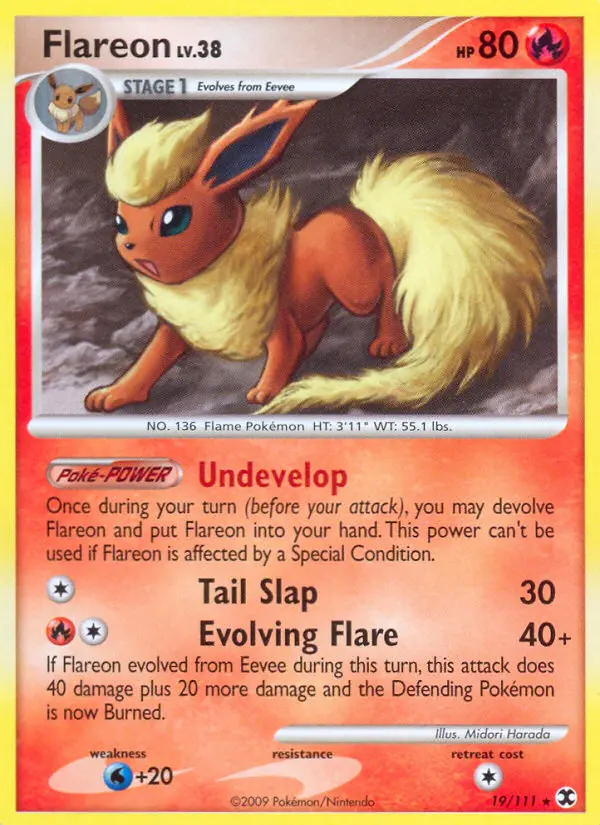 Image of the card Flareon