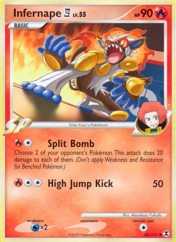 Image of the card Infernape 4